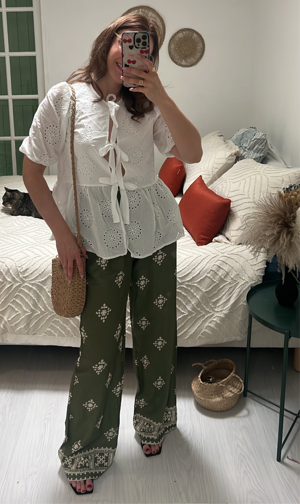 Pantalon Louane Kaki