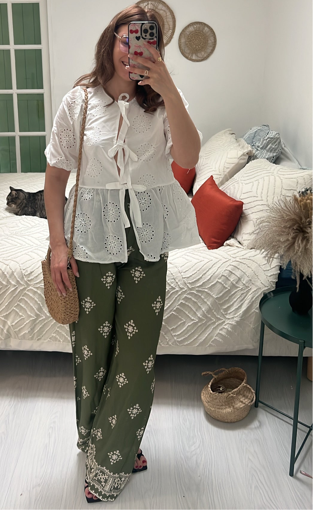 Pantalon Louane Kaki