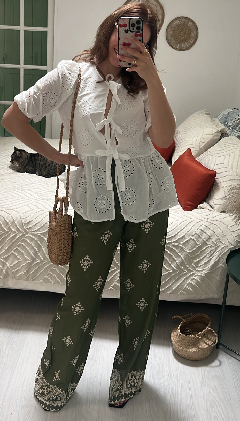 Pantalon Louane Kaki