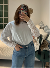 T-shirt Mia blanc