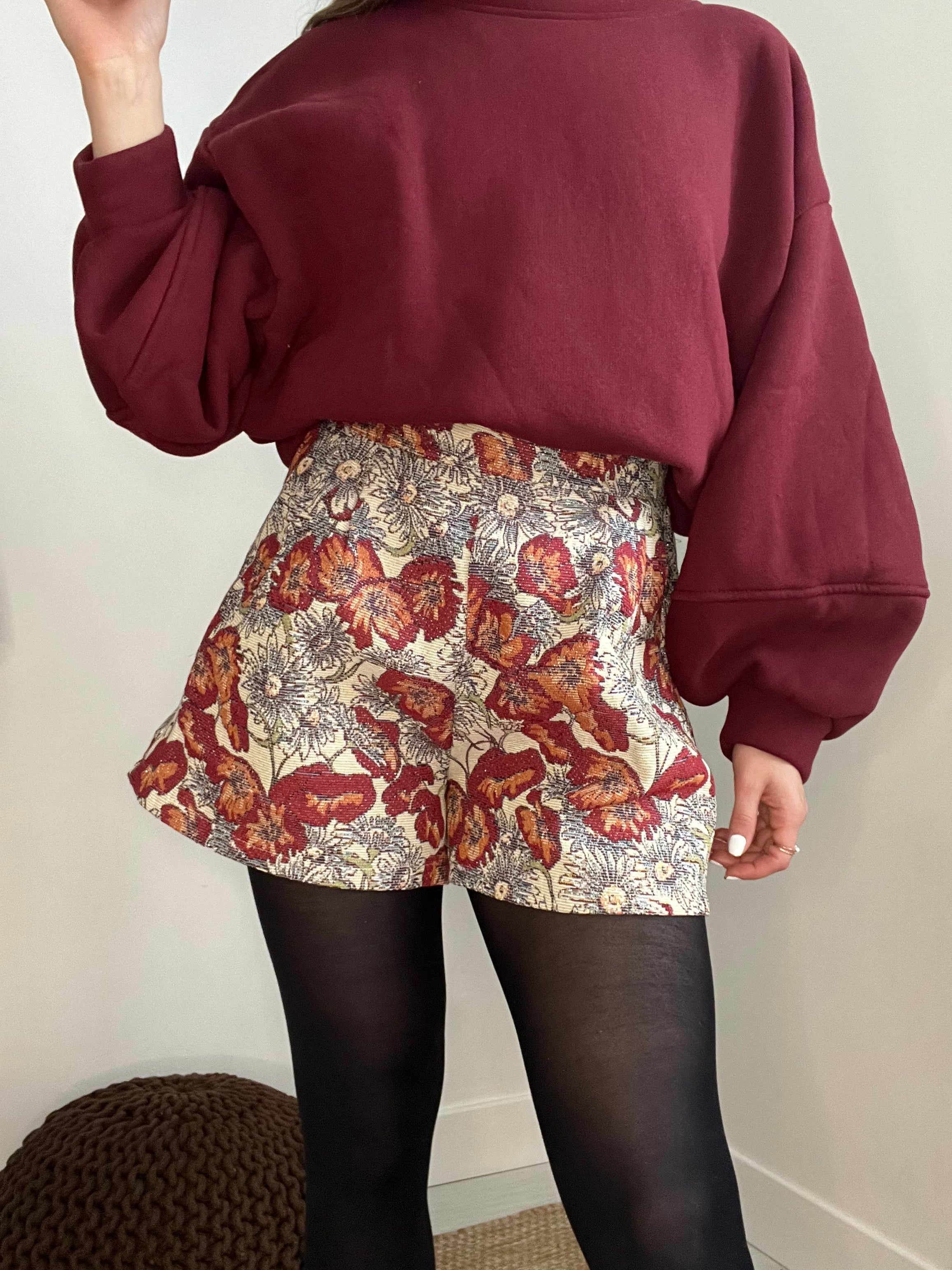 Short fleuri Eryne