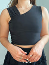 Top Louise noir