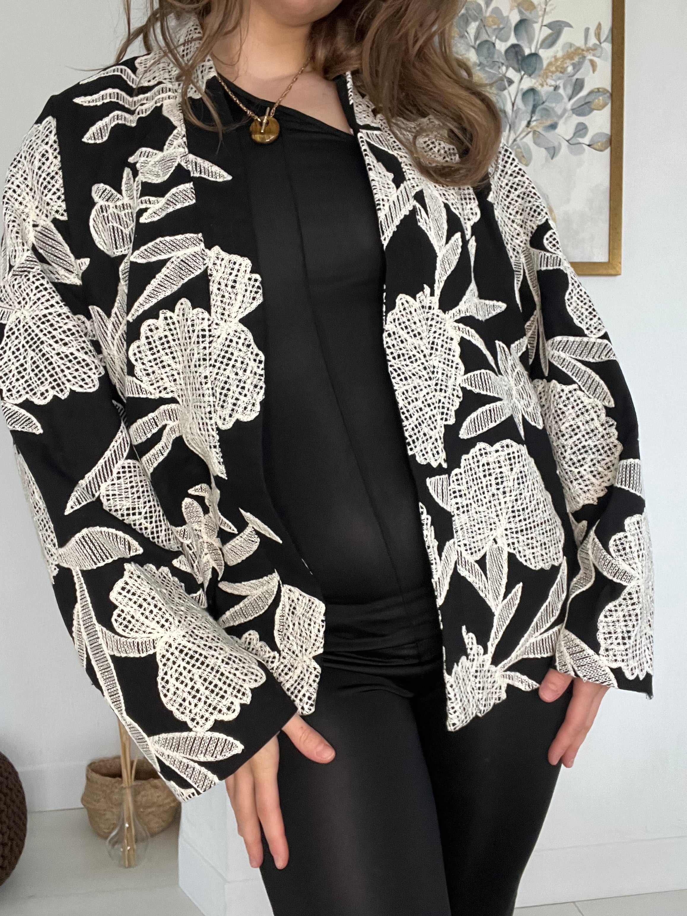 Veste brodée Sarah