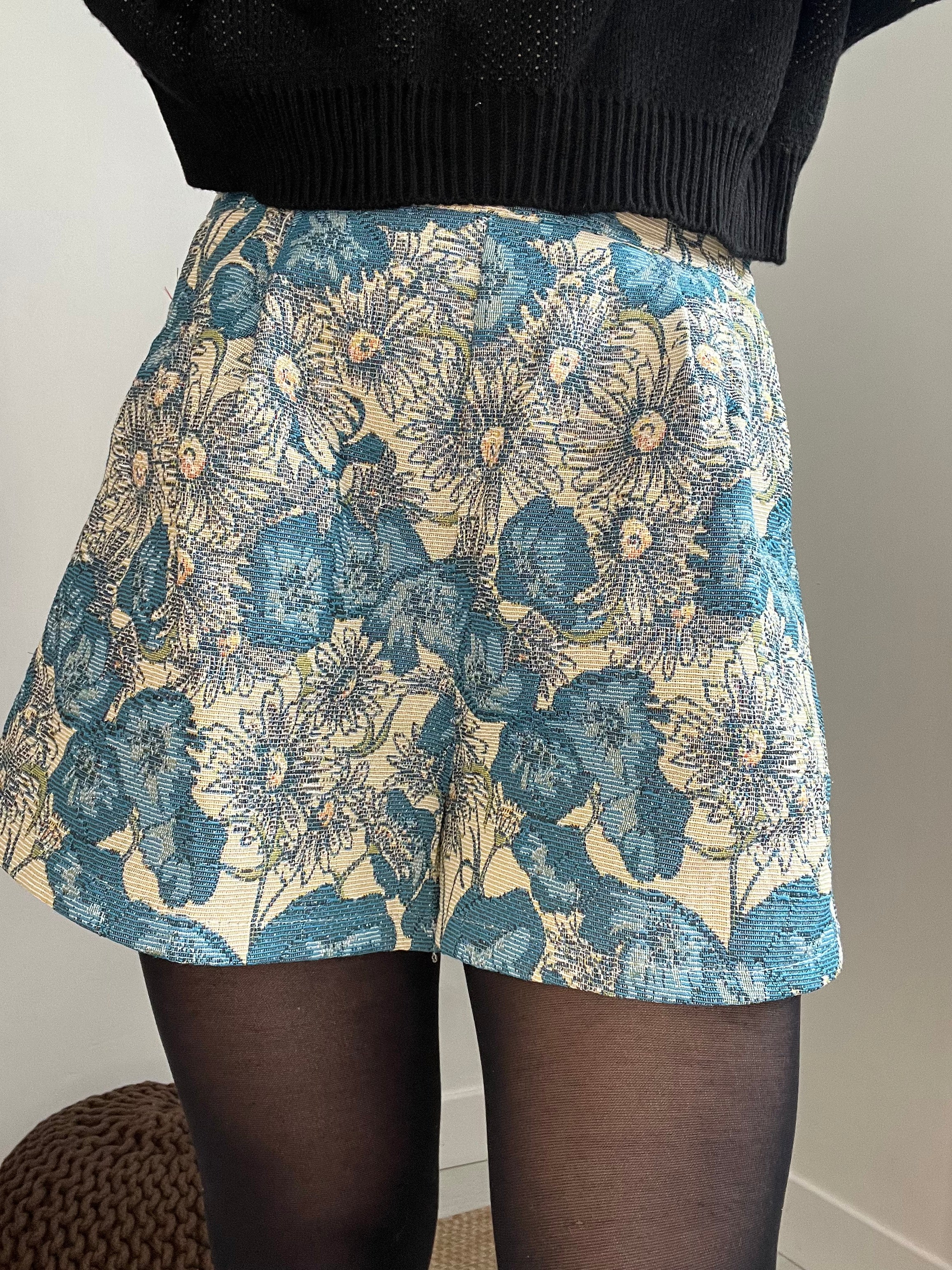 Short Caroline bleu