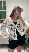 Gilet en crochet Micheline