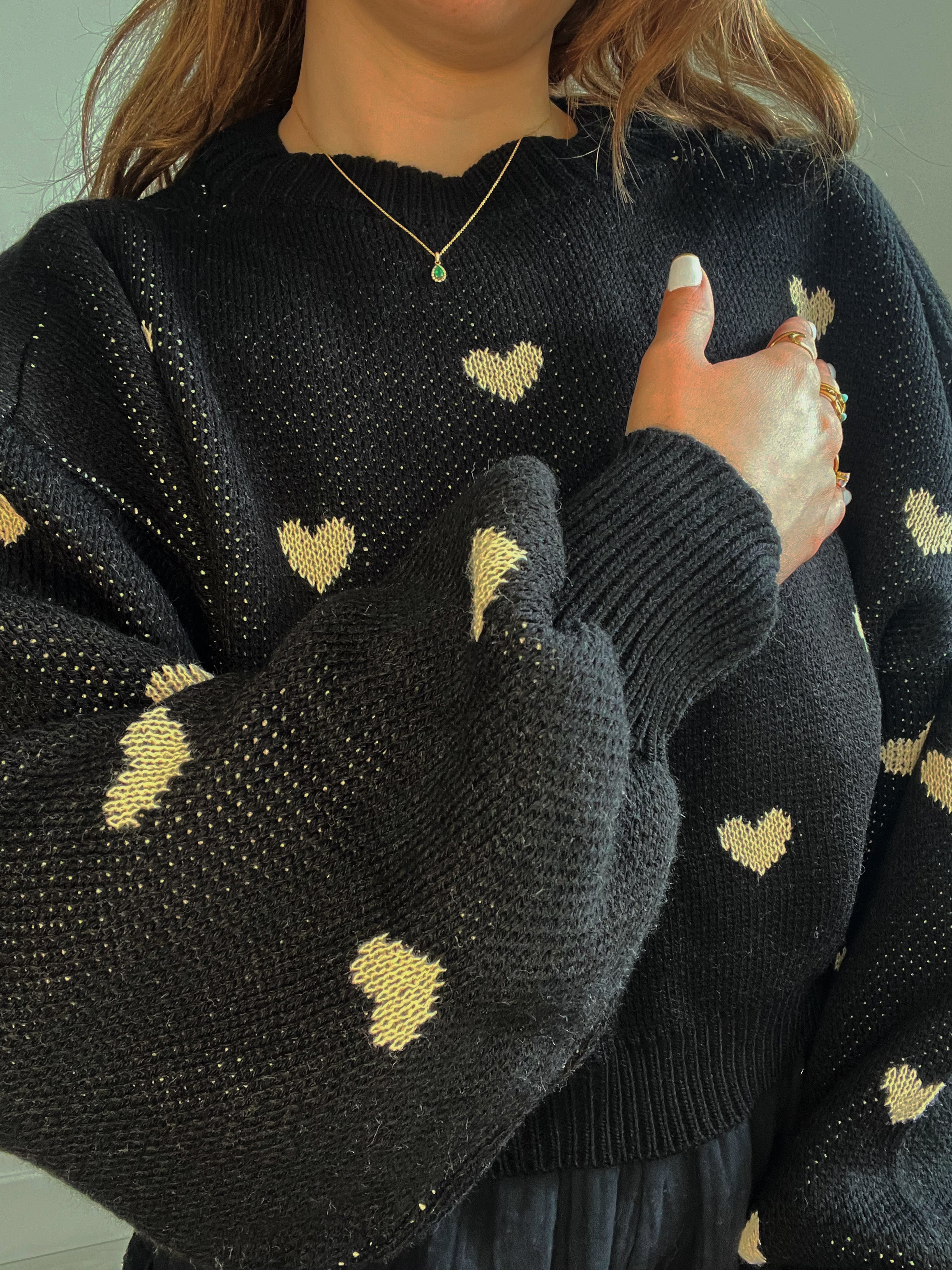 Pull noir Kimy