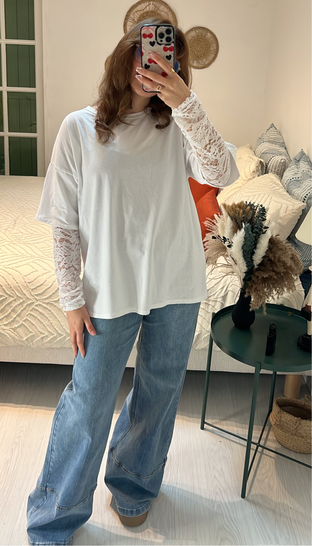 T-shirt Mia blanc